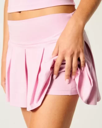 Gilly Hicks Active Drop-Waist laskostettu Skortie