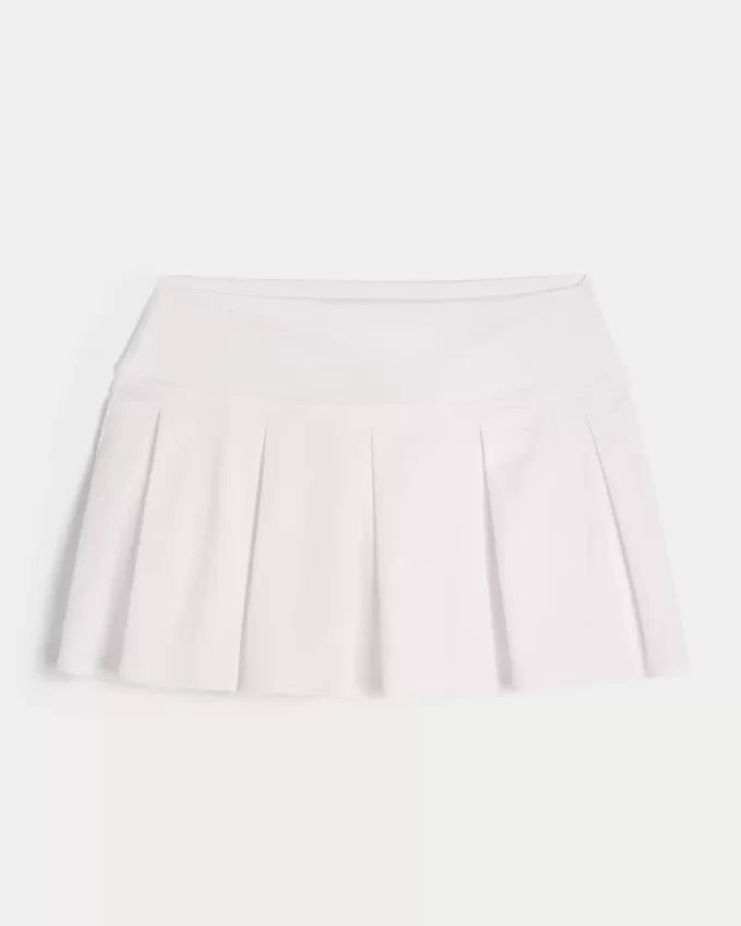 Gilly Hicks Active Drop-Waist laskostettu Skortie