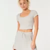 Gilly Hicks Active Plisse Skortie