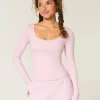 Gilly Hicks Active Recharge Cinch Sweetheart -toppi