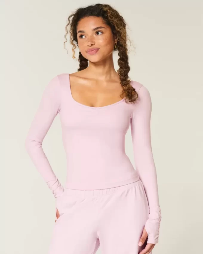 Gilly Hicks Active Recharge Cinch Sweetheart -toppi