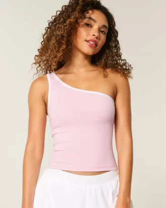 Gilly Hicks Active Recharge One-Shoulder Tank