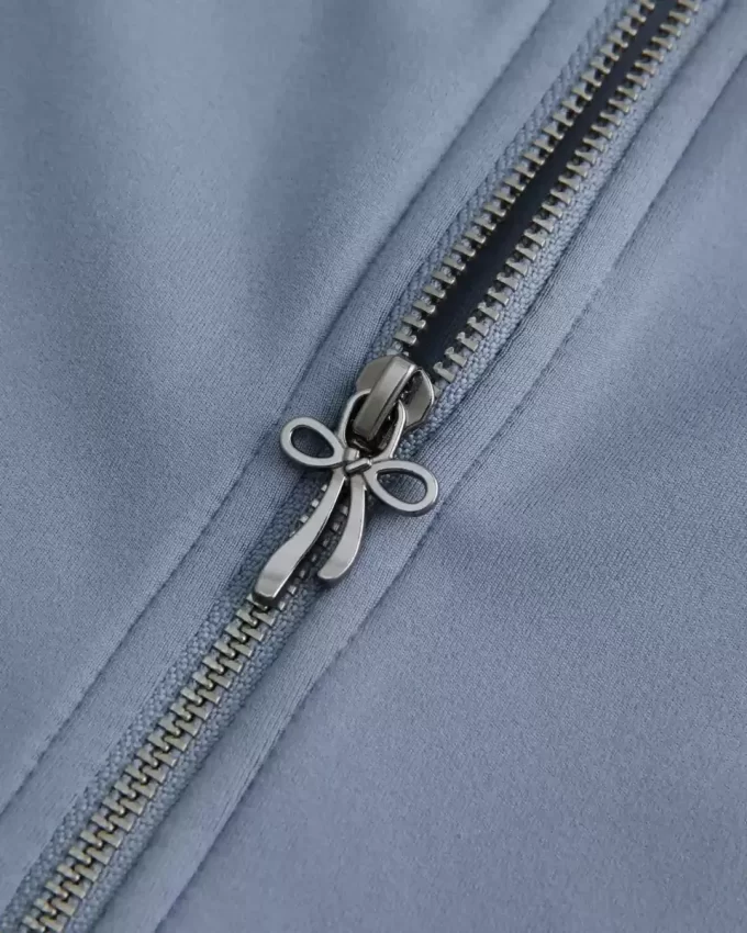 Gilly Hicks Active Recharge Side-Tie vetoketjullinen takki