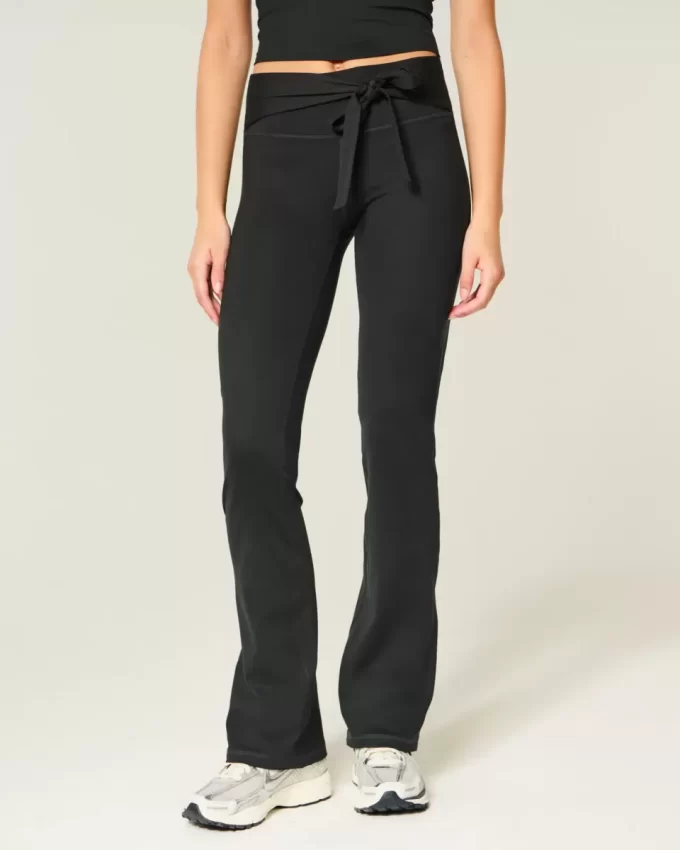 Gilly Hicks Active Recharge Tie-waist Boot leggingsit Gilly Hicks Active Recharge Tie-waist Boot leggingsit