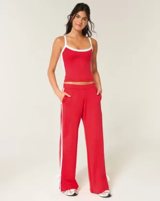 Gilly Hicks Active Side Bow Baggy Pants Gilly Hicks Active Side Bow Baggy Pants