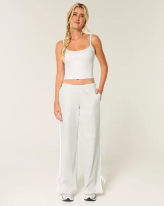 Gilly Hicks Active Side Bow Baggy Pants Gilly Hicks Active Side Bow Baggy Pants