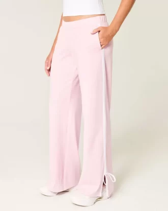 Gilly Hicks Active Side Bow Baggy Pants Gilly Hicks Active Side Bow Baggy Pants
