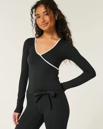 Gilly Hicks Active Tipped Wrap toppi