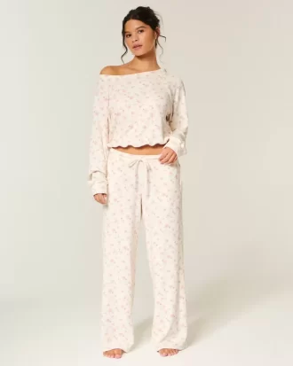 Gilly Hicks Baggy Cozy vohvelihousut
