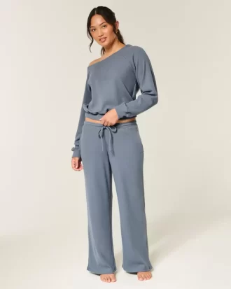 Gilly Hicks Baggy Cozy vohvelihousut