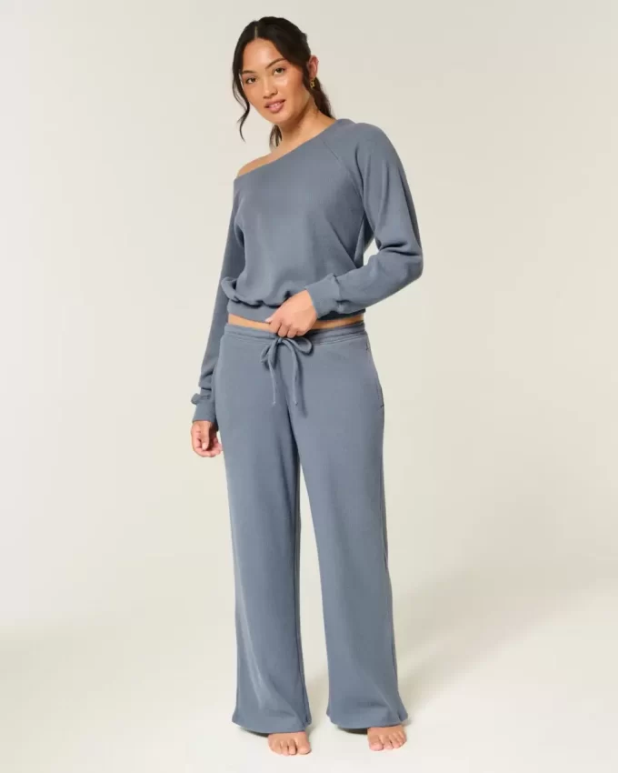 Gilly Hicks Baggy Cozy vohvelihousut
