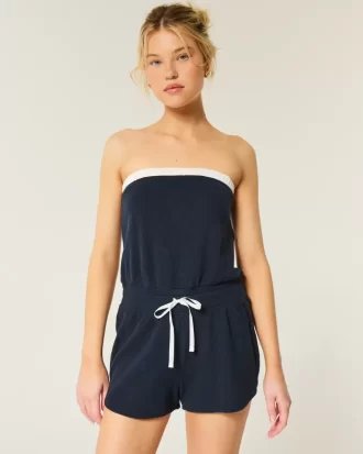 Gilly Hicks Cozy Olkaimeton vohveli Onesie
