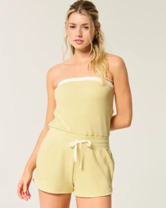 Gilly Hicks Cozy Olkaimeton vohveli Onesie