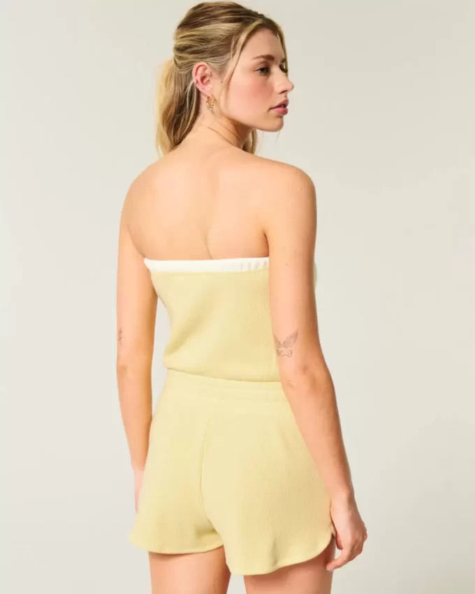 Gilly Hicks Cozy Olkaimeton vohveli Onesie Gilly Hicks Cozy Olkaimeton vohveli Onesie