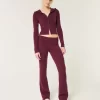 Gilly Hicks Cozy Sweater-Knit Foldover Waist Boot Boot Housut Gilly Hicks Cozy Sweater-Knit Foldover Waist Boot Boot Housut