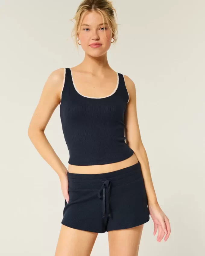 Gilly Hicks Cozy Waffle -minishortsit