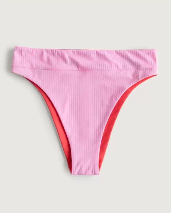 Gilly Hicks Käännettävä korkea jalka korkea vyötäröinen bikinipohja Gilly Hicks Käännettävä korkea jalka korkea vyötäröinen bikinipohja