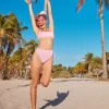Gilly Hicks Käännettävä korkea jalka korkea vyötäröinen bikinipohja Gilly Hicks Käännettävä korkea jalka korkea vyötäröinen bikinipohja