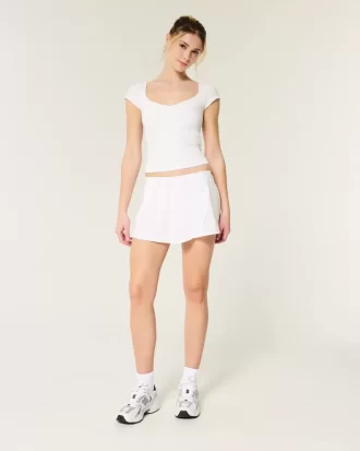 Gilly Hicks Mid-Rise Ballet Wrap Skortie