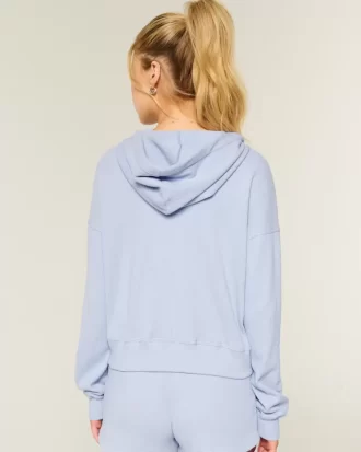 Gilly Hicks vetoketjullinen vohvelihuppari