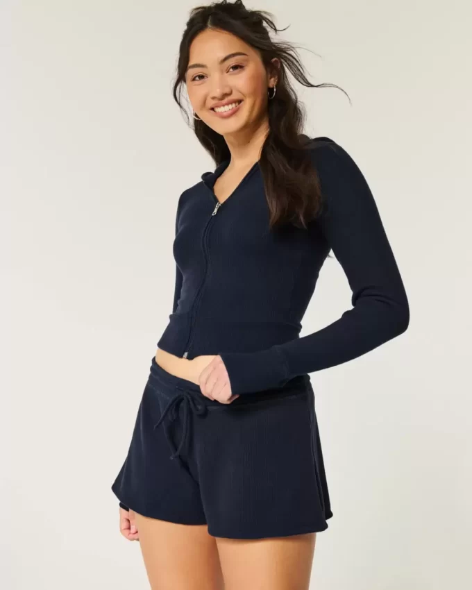 Gilly Hicks Waffle Flutter shortsit
