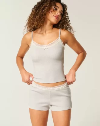 Gilly Hicks Waffle Lace Shortie shortsit