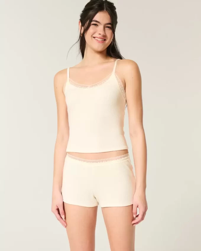 Gilly Hicks Waffle Lace Shortie shortsit
