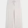 Gilly Hicks Waffle Lace Straight -housut Gilly Hicks Waffle Lace Straight -housut
