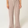 Gilly Hicks Waffle Lace Straight -housut