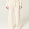 Gilly Hicks Waffle Lace Straight -housut Gilly Hicks Waffle Lace Straight -housut
