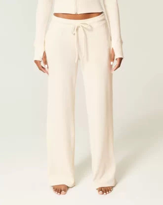 Gilly Hicks Waffle Lace Straight -housut