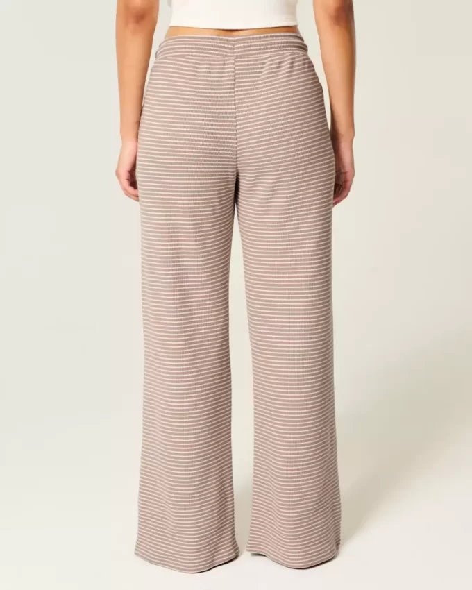 Gilly Hicks Waffle Lace Straight -housut