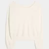 Gilly Hicks Waffle Off-the-Shoulder -toppi