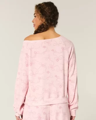 Gilly Hicks Waffle Off-the-Shoulder -toppi