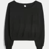 Gilly Hicks Waffle Off-the-Shoulder -toppi