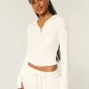 Gilly Hicks Waffle vetoketjullinen huppari Gilly Hicks Waffle vetoketjullinen huppari