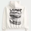 Graafinen Boxy Dodge Viper -huppari
