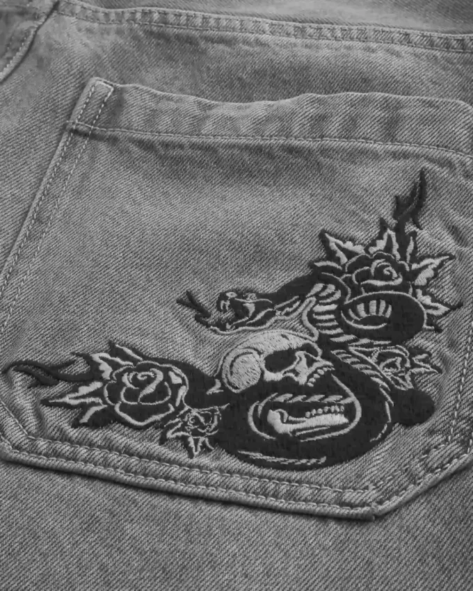 Graafiset Skater Baggy-farkut