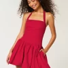 Halter Mini Bubble Skort -mekko