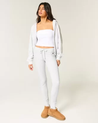 Heart Graphic Fleece Leggingsit