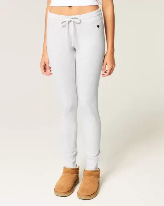 Heart Graphic Fleece Leggingsit