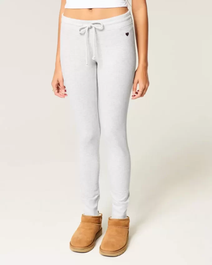 Heart Graphic Fleece Leggingsit Heart Graphic Fleece Leggingsit
