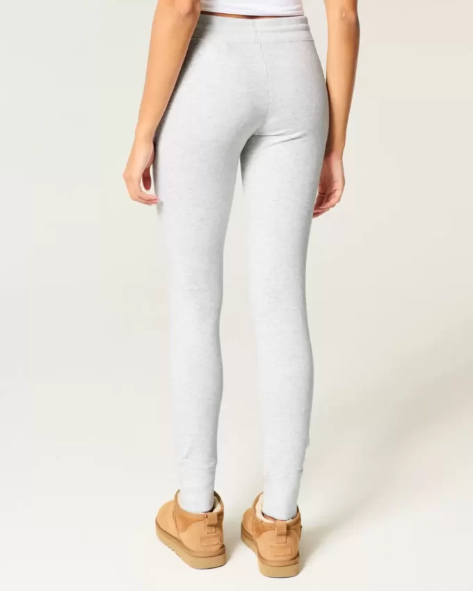 Heart Graphic Fleece Leggingsit Heart Graphic Fleece Leggingsit