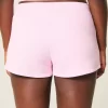 Heart Graphic Fleece -minishortsit Heart Graphic Fleece -minishortsit