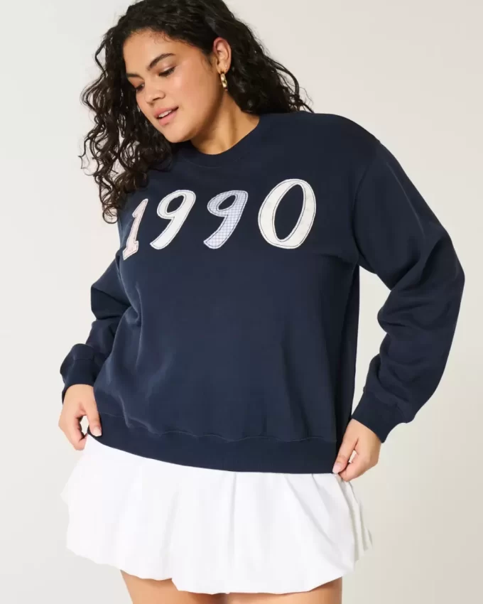 Helppo 1990 Graphic Crew -huppari