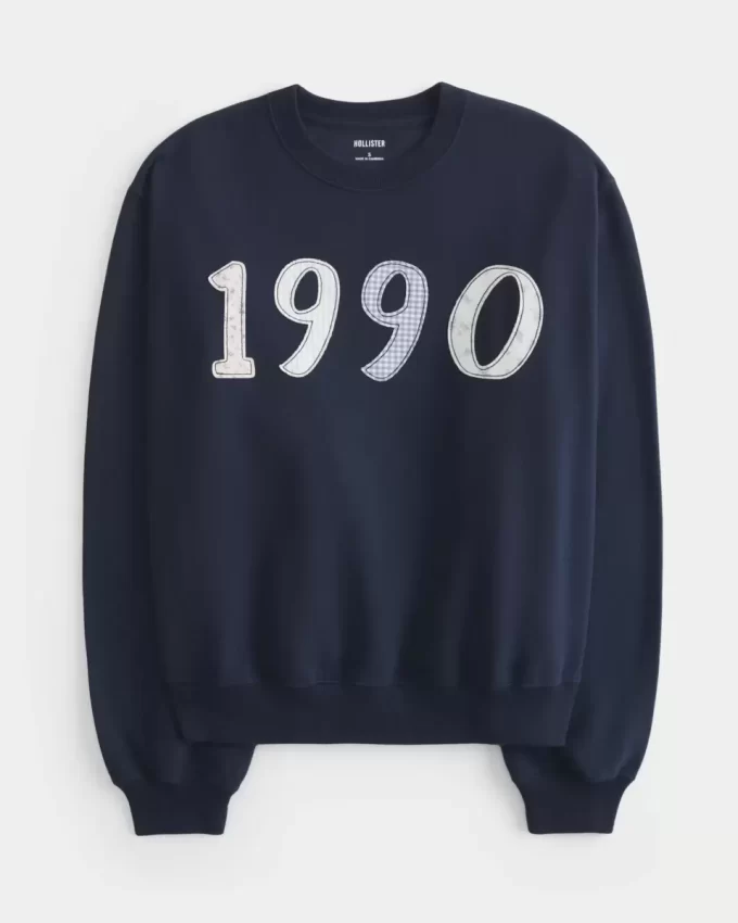 Helppo 1990 Graphic Crew -huppari