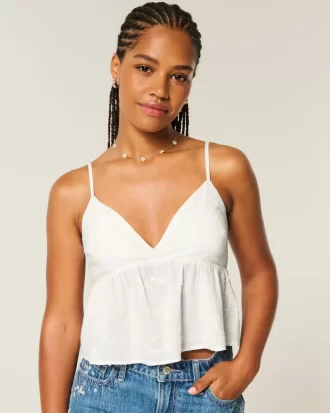 Helppo brodeerattu Shine Babydoll Top