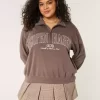 Helppo Copenhagen Graphic Half-Zip -huppari Helppo Copenhagen Graphic Half-Zip -huppari
