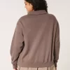 Helppo Copenhagen Graphic Half-Zip -huppari Helppo Copenhagen Graphic Half-Zip -huppari