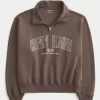 Helppo Copenhagen Graphic Half-Zip -huppari Helppo Copenhagen Graphic Half-Zip -huppari